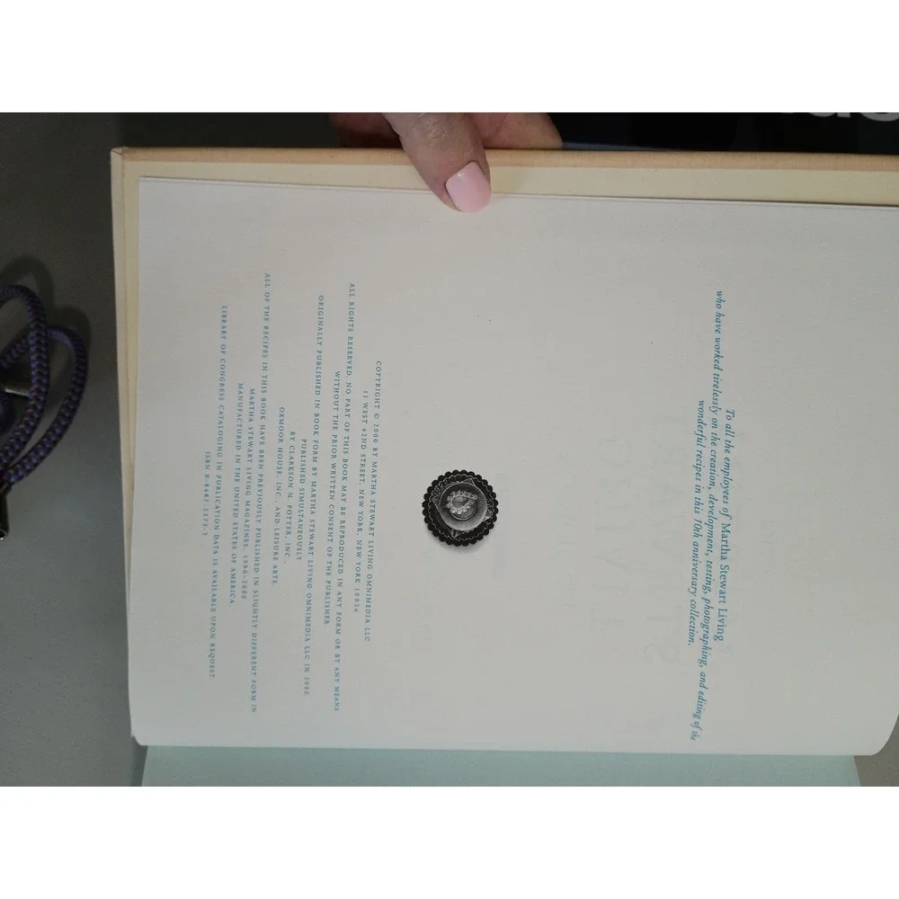 The Martha Stewart Living Cookbook 1200 Recipes Hardcover 2000 1st Edition